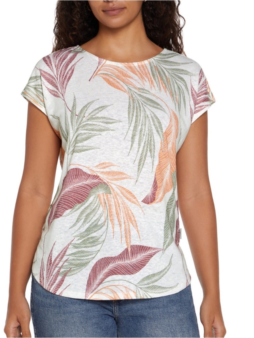 NWT Orvis Women’s Linen Blend Short Sleeve Top